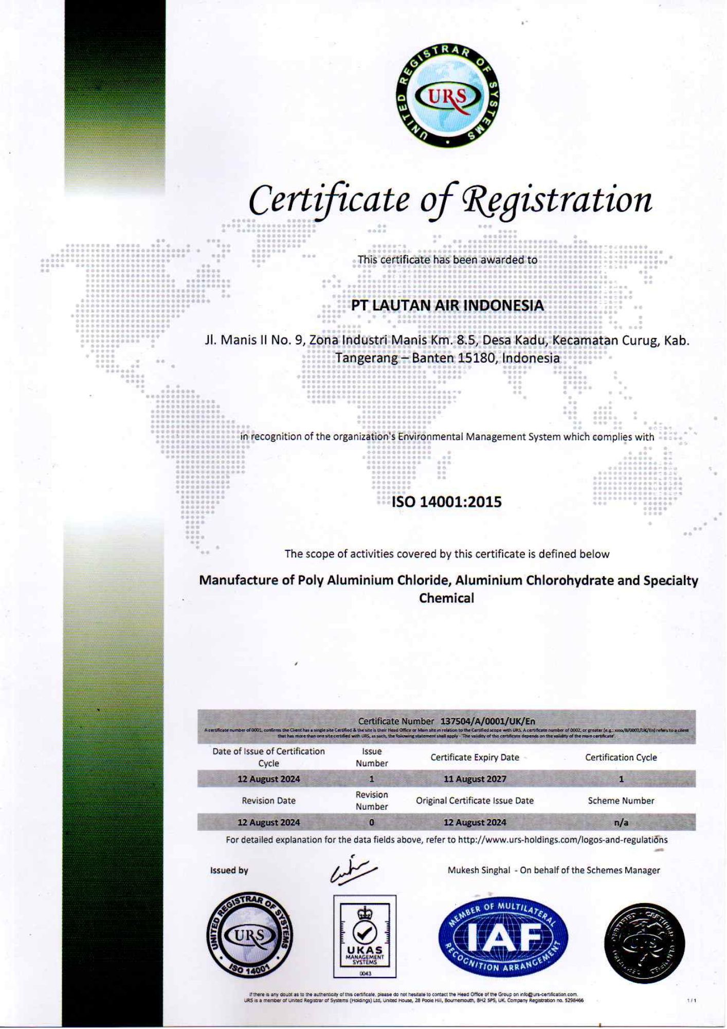 ISO 14001:2015