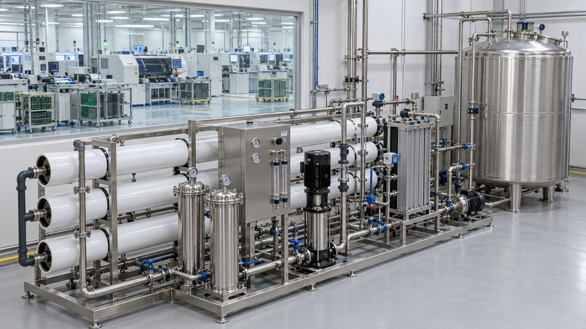 Water Treatment for Electronics Manufacturing
